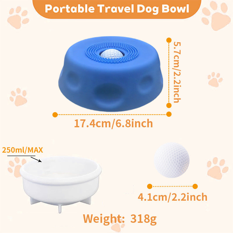 CalmLick Slow Feeding & Anxiety Relief Bowl